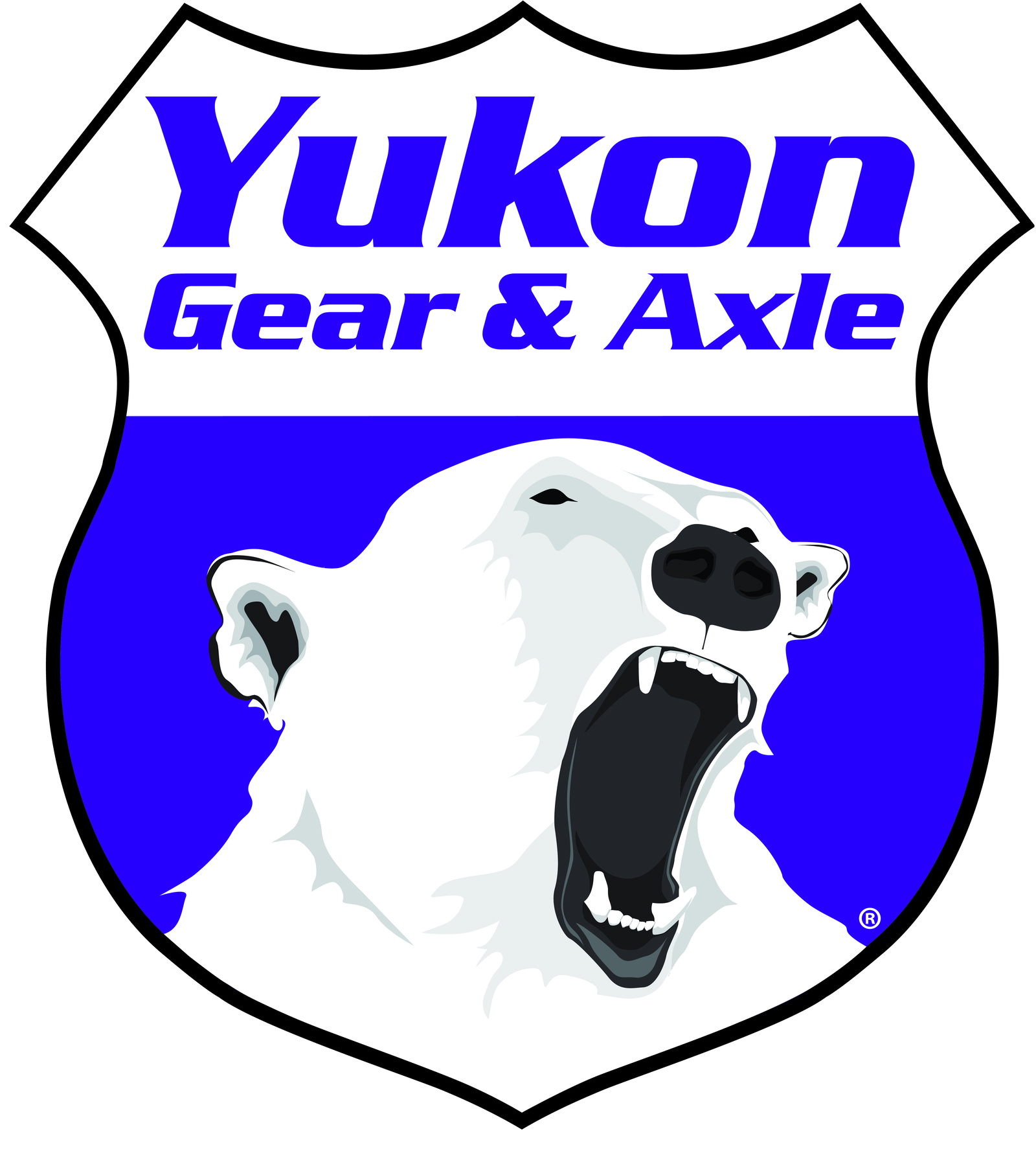 Yukon axle bearing retainer with large & small bearing, 3/8" bolt holes 