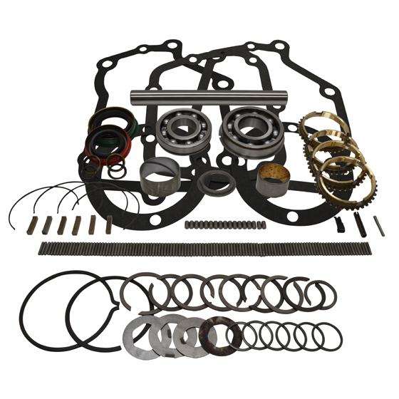 USA Standard Manual Transmission MUNCIE Bearing Kit with Synchro's 1966-1974