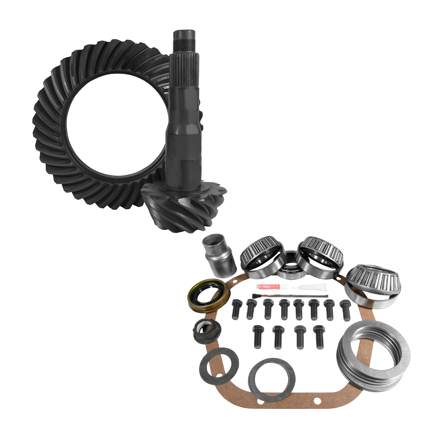 10.5" Ford 4.11 Rear Ring & Pinion and Install Kit 