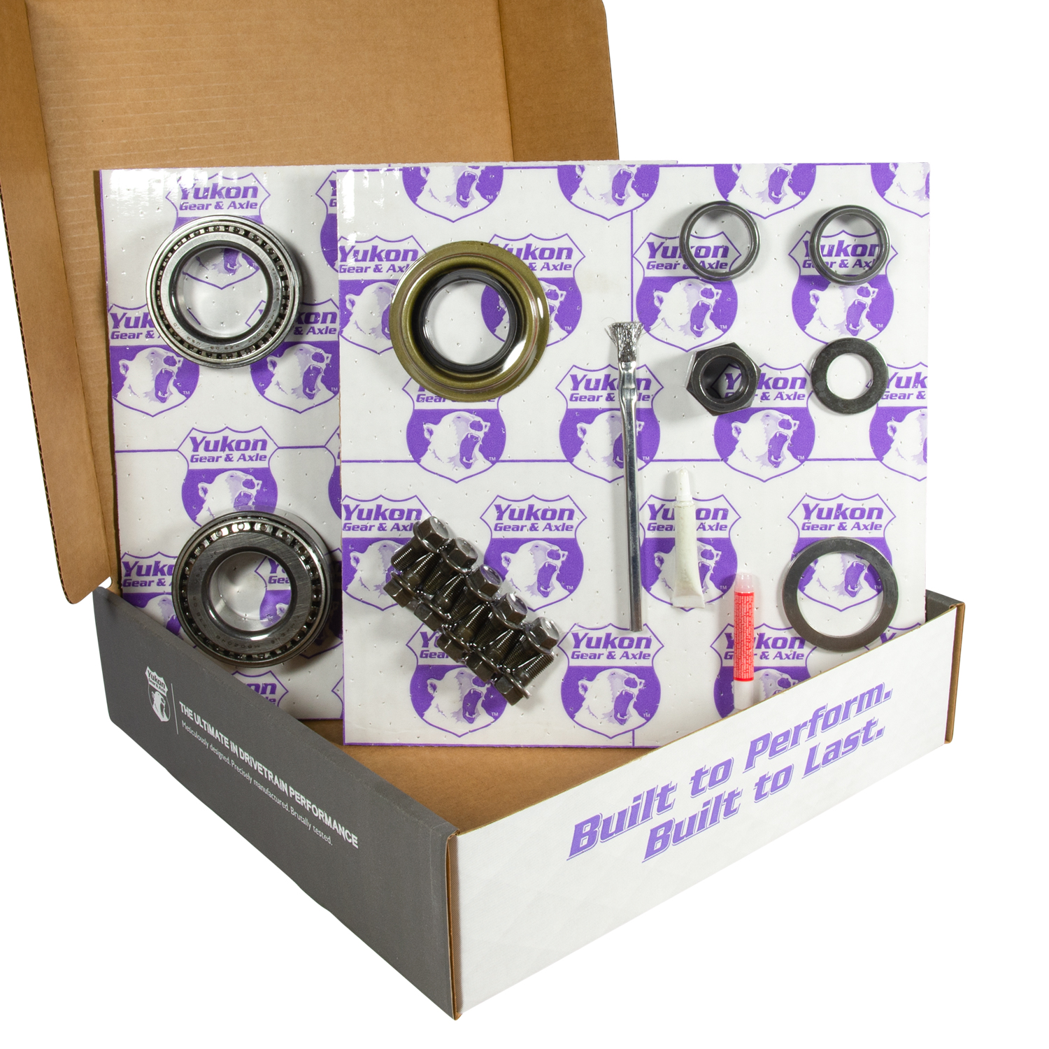 8.25" CHY 4.56 Rear Ring & Pinion, Install Kit, Posi, 1.618" ID Axle Bearings 