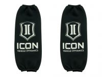 ICON 2.5 Series Coil Spring Wrap, Short (11.25”-12.25”), w/ Stacked Logo, Pair