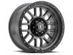 ICON Alloys Alpha, Titanium, 17 x 8.5 / 6 x 5.5, 0mm Offset, 4.75" BS