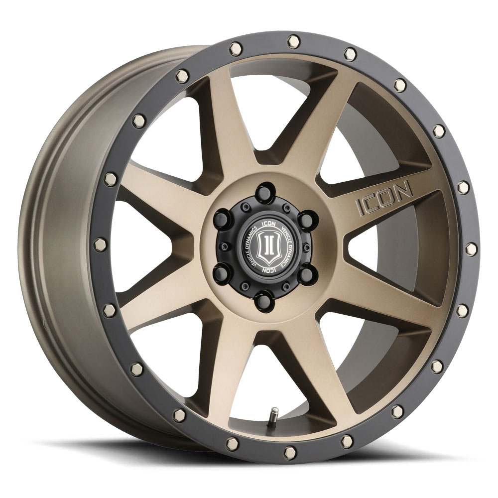 ICON Alloys Rebound, Bronze, 20 x 9 / 5 x 150, 16mm Offset, 5.625" BS