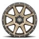 ICON Alloys Rebound, Bronze, 20 x 9 / 6 x 6.5, 0mm Offset, 5" BS