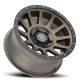 ICON Alloys Compression, Bronze, 17 x 8.5 / 6 x 5.5, 0mm Offset, 4.75" BS