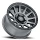 ICON Alloys Compression, Titanium, 18 x 9 / 6 x 5.5, 0mm Offset, 5" BS