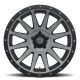 ICON Alloys Compression, Titanium, 20 x 10 / 6 x 5.5, -19mm Offset, 4.75" BS