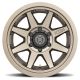 ICON Alloys Rebound Pro, Bronze, 17 x 8.5 / 6 x 5.5, 0mm Offset, 4.75" BS