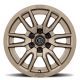 ICON Alloys Vector 6, Bronze, 17 x 8.5 / 6 x 5.5, 0mm Offset, 4.75" BS