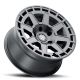 ICON Alloys Compass, Satin Black, 17 x 8.5 / 6 x 5.5, 0mm Offset, 4.75" BS