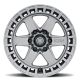 ICON Alloys Raider, Titanium, 17 x 8.5 / 6 x 5.5, 0mm Offset, 4.75" BS