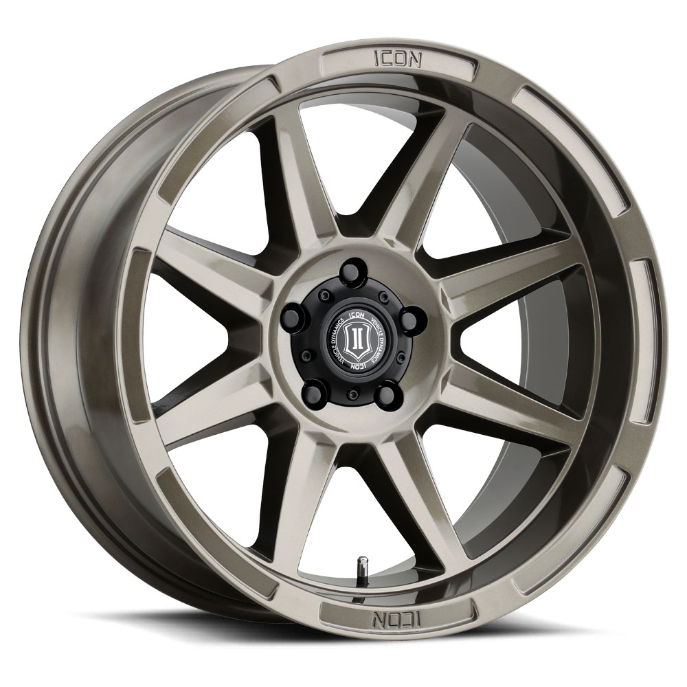 ICON Alloys Bandit, Gloss Bronze, 20 x 10 / 6 x 5.5, -24mm Offset, 4.5" BS