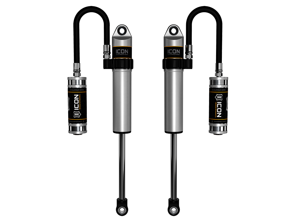 ICON 2005-2023 Toyota Tacoma/2003-2024 Toyota 4Runner/2007-2014 Toyota FJ Cruiser/2003-2009 Lexus GX470, Front 2.5 VS Remote Reservoir, S2 Secondary Shocks, Pair