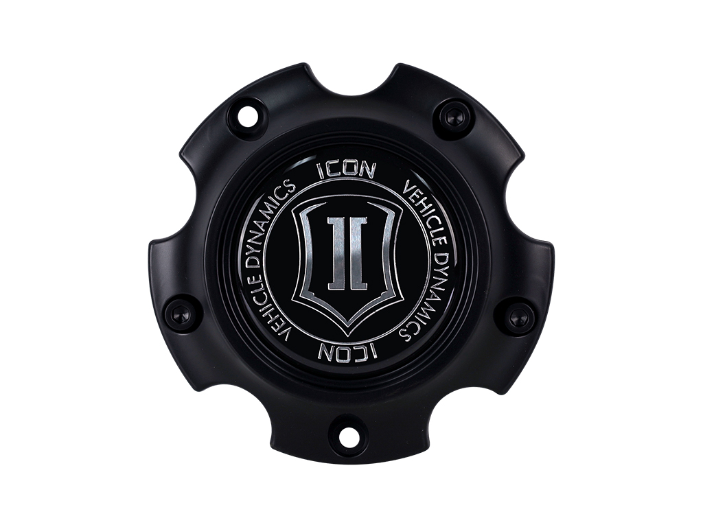 ICON Alloys Low-Pro Center Cap, 17” Rebound & Compression w/5x5.5 Bolt Pattern