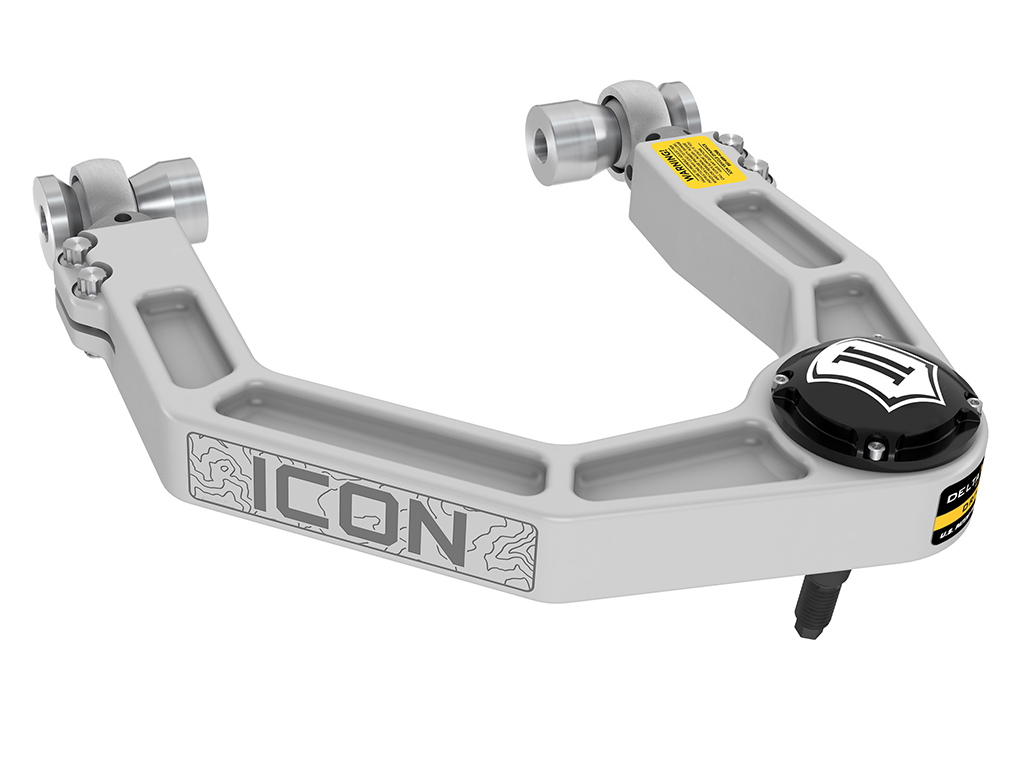 ICON 2021-2023 Ford Bronco, HOSS 1.0 Pkg, 1.375-3" Lift, Stage 2 Suspension System, Billet