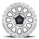 ICON Alloys Hulse, Silver Machined, 17 x 8.5 / 6 x 5.5, 0mm Offset, 4.75" BS