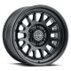 ICON Alloys Anza, Satin Black, 17 x 8.5 / 6 x 5.5, 0mm Offset, 4.75" BS