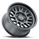 ICON Alloys Anza, Satin Black, 17 x 8.5 / 6 x 5.5, 0mm Offset, 4.75" BS