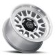 ICON Alloys Anza, Silver Machined, 17 x 8.5 / 6 x 5.5, 0mm Offset, 4.75" BS