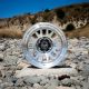 ICON Alloys Anza, Silver Machined, 17 x 8.5 / 6 x 5.5, 0mm Offset, 4.75" BS