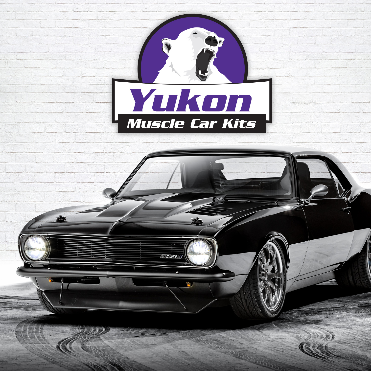 Yukon Muscle Car Re-Gear Kit for Ford 8” differential, 25 spline, 3.80 ratio 